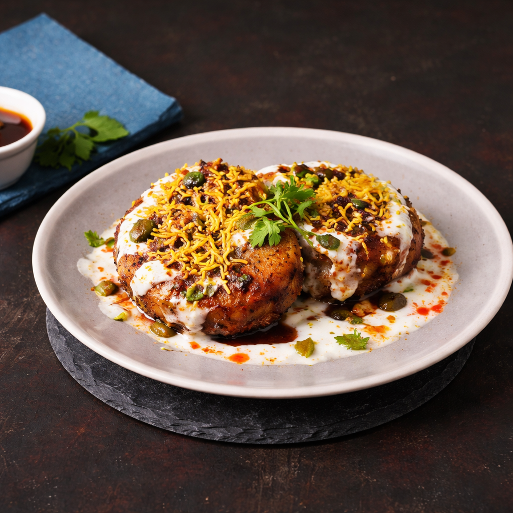 Aloo Tikki Chaat