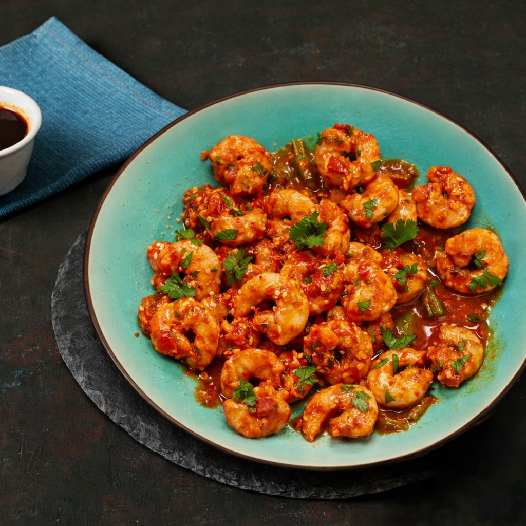 Chilli Prawns