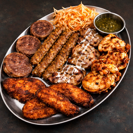 Non-Veg Platter (8 Pcs)