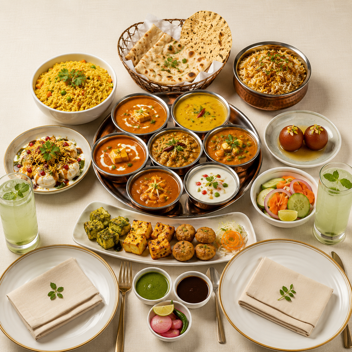 Vegetarian Banquet for Two